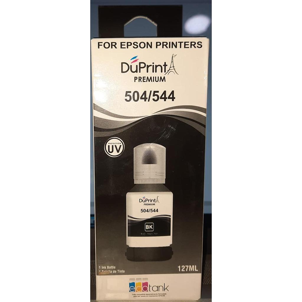 TINTA COMPATIBLE DUPRINT EPSON 504/544 BLACK 70 ML