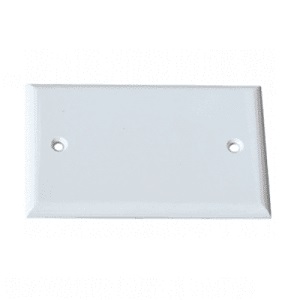 TAPA CIEGA PARA CAJA DE PASE RECTANGULAR ECONOMICAS 4X2X1/2 
