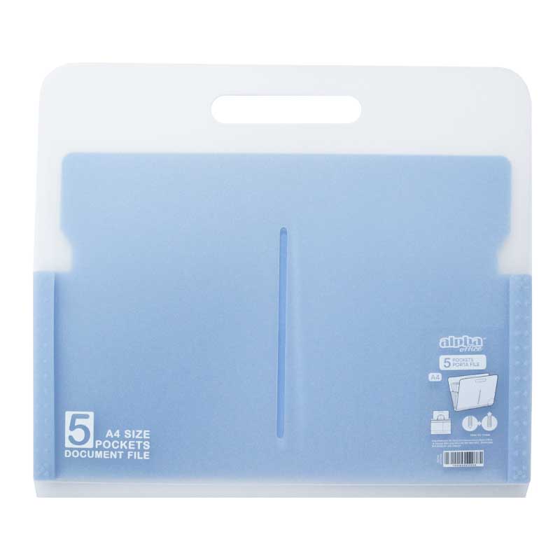 FOLDER FILE A4 PASTEL ALPHA
