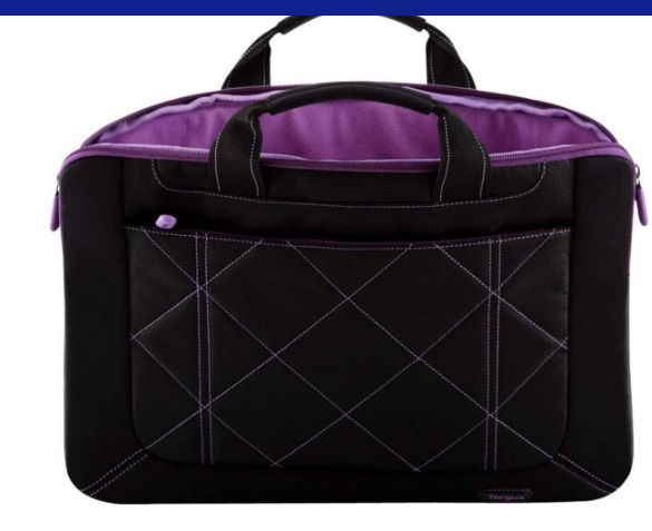 MALETIN TARGUS PULSE SLIPCASE 16" BLACK/PURPLE (PN TSS57401US) GAR: 3 MESES