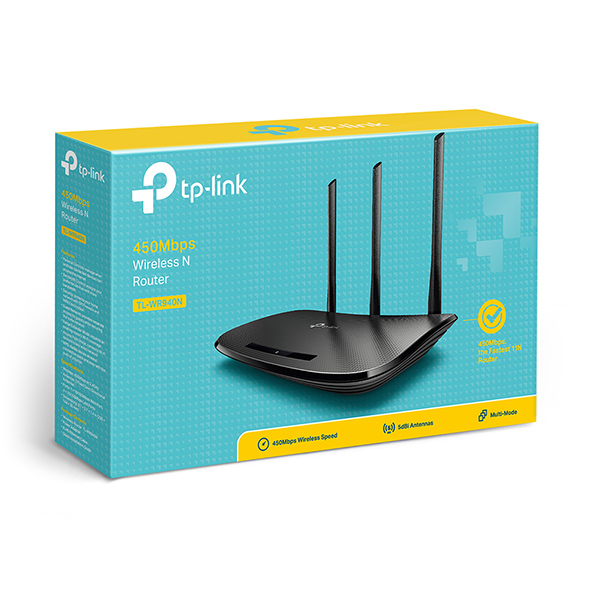 ROUTER TP-LINK TL-WR940N/1 450MBPS 3 ANTENAS GAR. 6 MESES