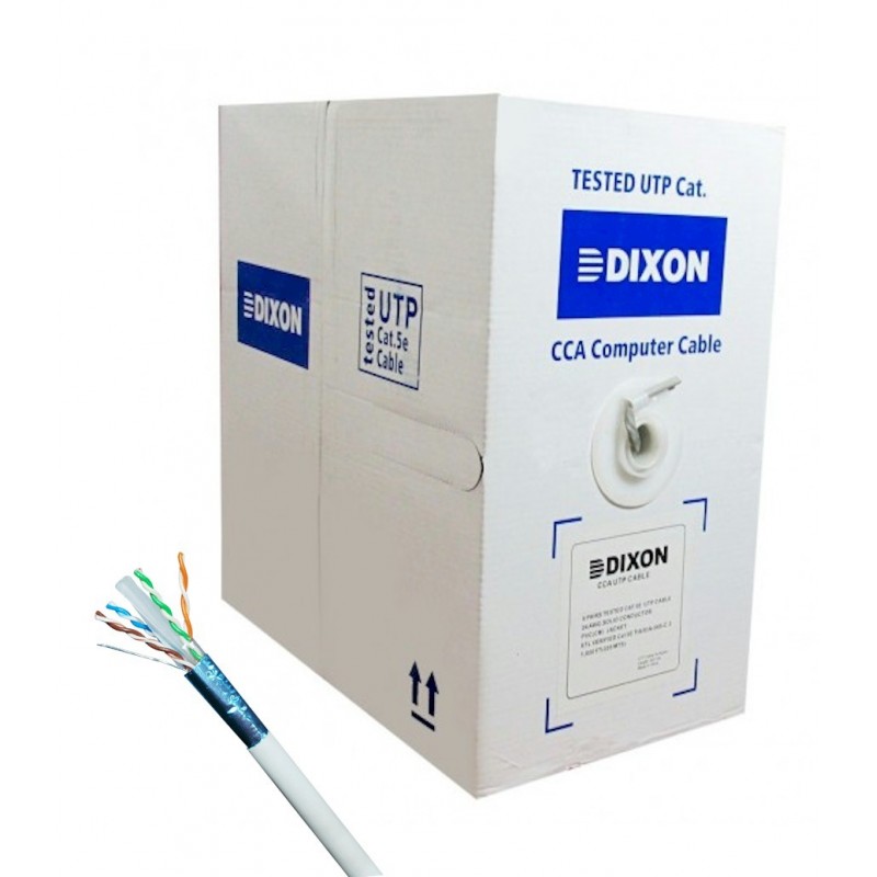 CABLE UTP CAT 6E DIXON 305MT (305M=1 CAJA) 3060 TECNOLOGIAS SIGTEL SAC