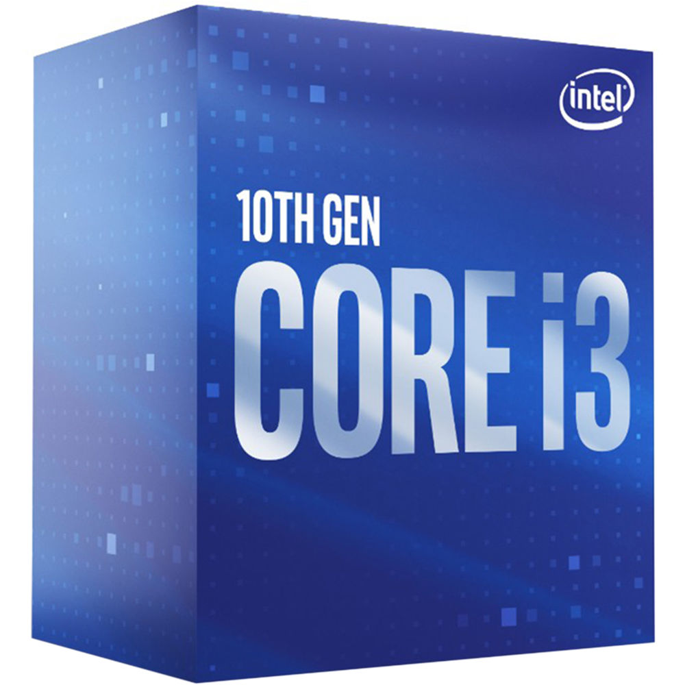 PROCESADOR INTEL CORE I3 10100 / 3.6 GHZ UP TO 4.3 GHZ /LGA 1200 GAR: 12 MESES