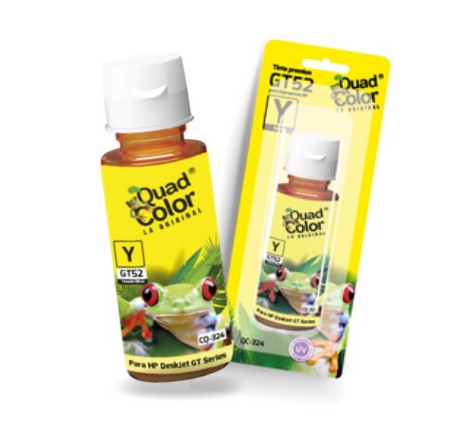 TINTA COMPATIBLE HP GT QC-324 100ML YELLOW BLISTER