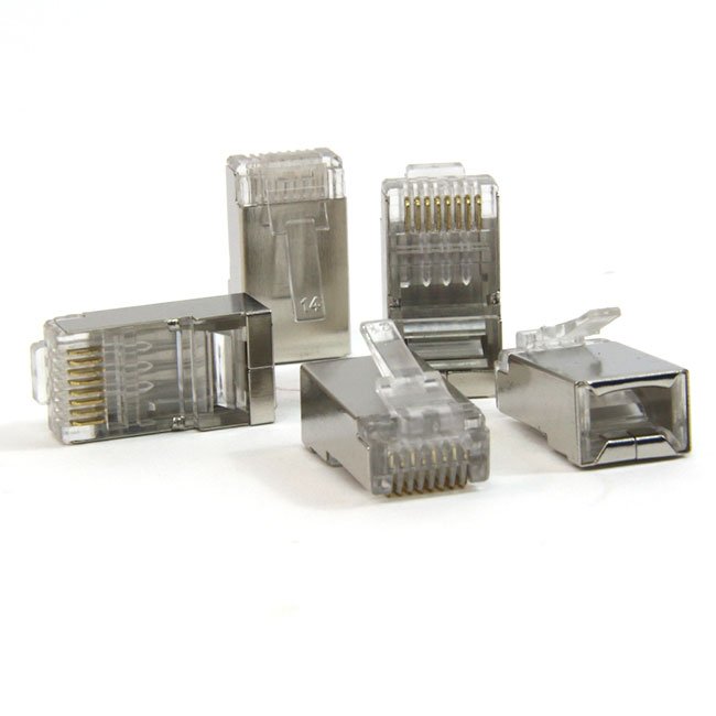 CONECTOR RJ45 METAL CAT6-E BOLSA X5 UNIDADES GAR: NO APLICA LOCAL5