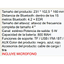 PARLANTE PORTATIL YD-668H LUMIC GAR: 3 MESES