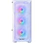 GABINETE ATX STUKA CR11 BLANCO 500W MALLA 4xRAINBOW  HALION 