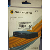 MULTILECTOR PARA GABINETE C-002 CARD READER INTERNO MS CF SD TF USB 2.0 DATAONE GAR: 1 MES AREA 1