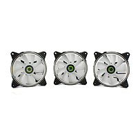 COOLER PARA GABINETE PACK 3x12 RGB RQ300 GAMEMAX GAR: 3 MESES
