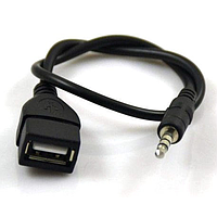 CABLES STEREO A USB HEMBRA NEGRO 1.5MTR 