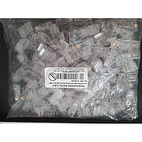 CONECTOR RJ45 -CAT5 ECONOMICO BOLSA X 100 UNID DEL GAR: NO APLICA 